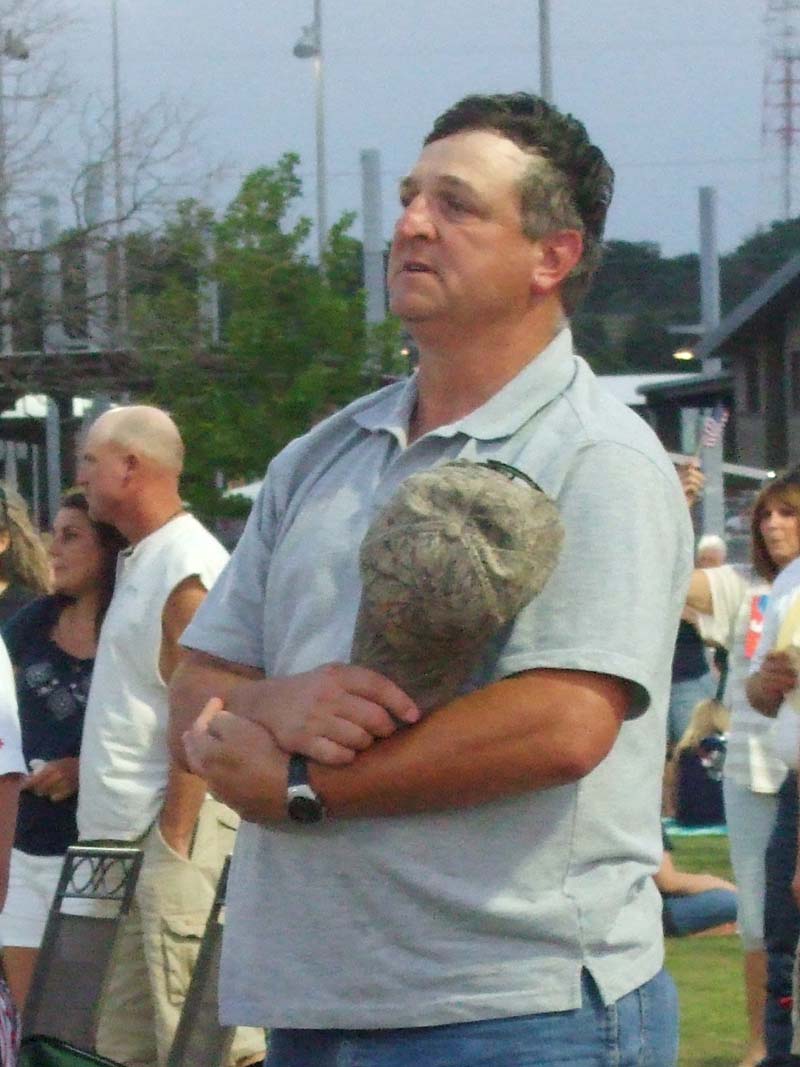photo of man at the July 4, 2012 Concert and Fireworks Show